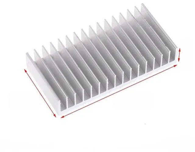 Main image of Aluminum Heatsink 100x20x5mm