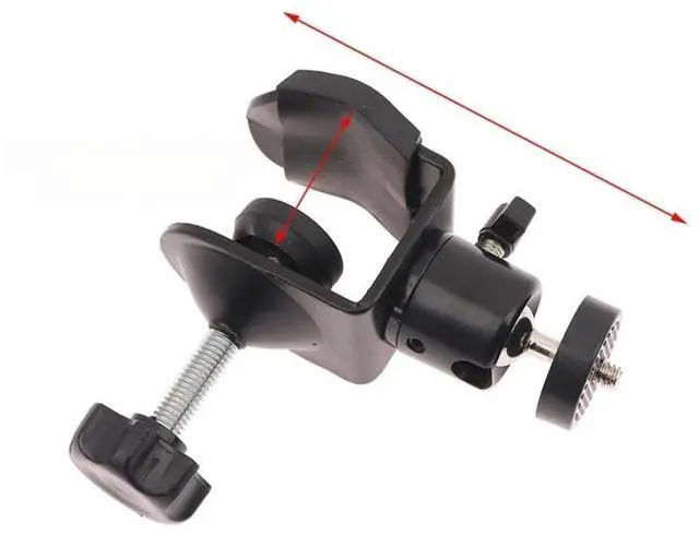 Main image of Clamp with Mini Ball Head 1/4 Screw