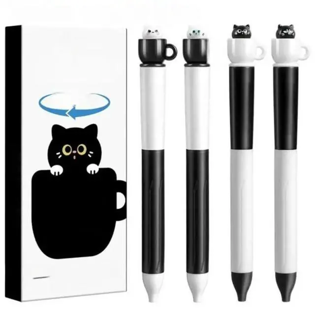 Main image of Teacup Cat Gel Pen 0.5mm