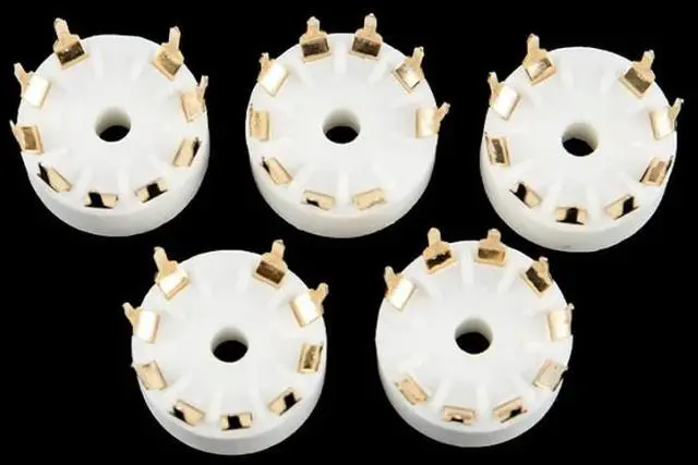 Main image of Ceramic Tube Socket B9A 5Pcs