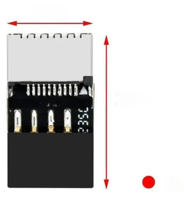 Main image of Type-C Socket 9-Pin to USB2.0