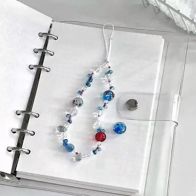 Main image of Beaded Phone Lanyard Y2K