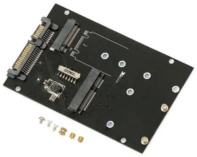 Main image of M.2 NGFF to SATA Adapter 2-in-1
