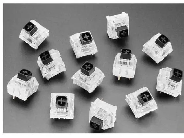 Main image of Mechanical Key Switches Linear Black 12-Pack