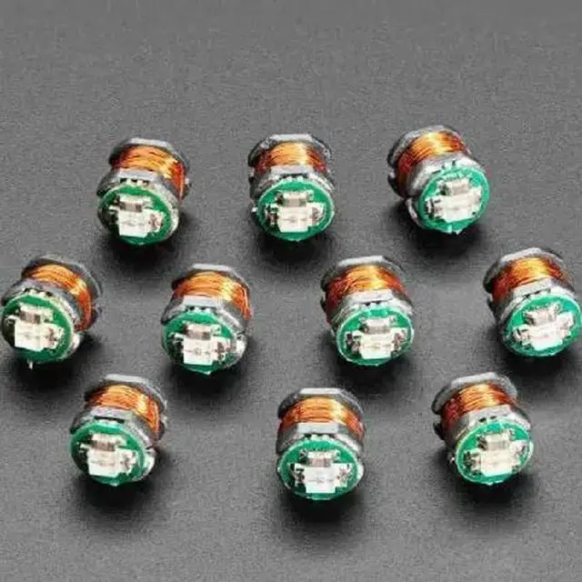 Main image of Large Inductive Wireless LEDs 10-Pack Green