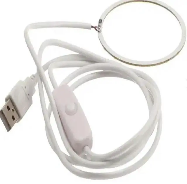 Main image of Cool White LED Ring Light 70mm USB