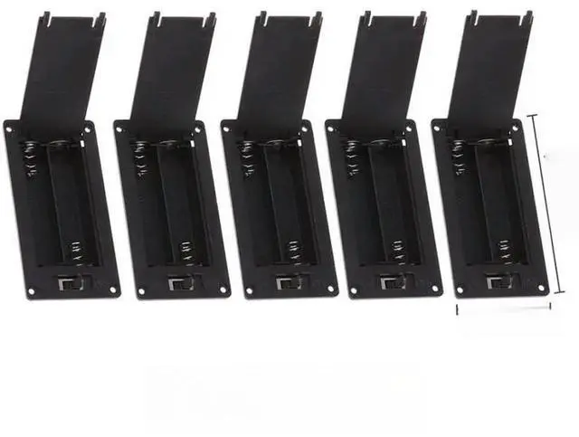 Main image of AAA/AA Battery Case Round 1/5Pcs