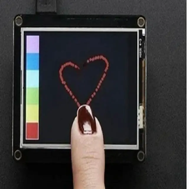 Main image of FeatherWing 2.4" Touchscreen Display