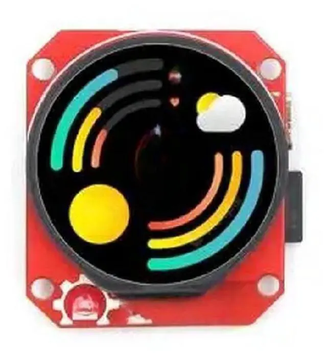 Main image of ESP32-S3 Round SPI TFT Touch