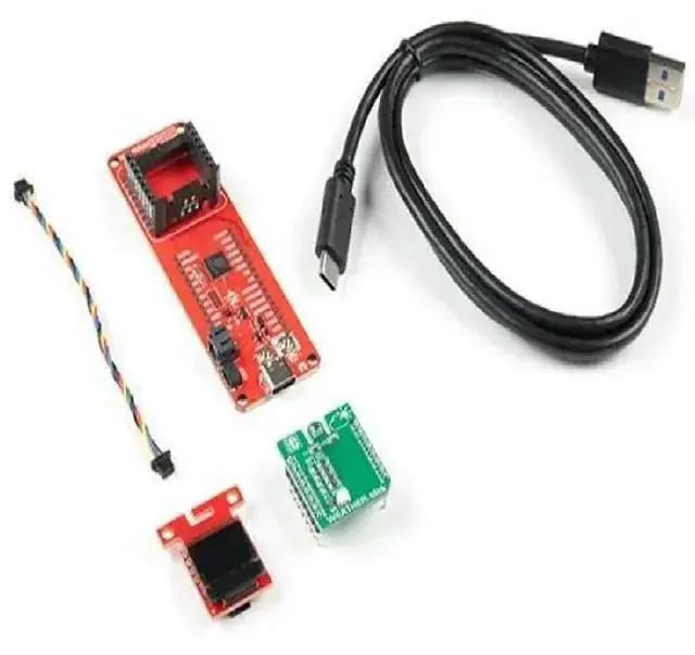 Main image of RP2040 mikroBUS Starter Kit