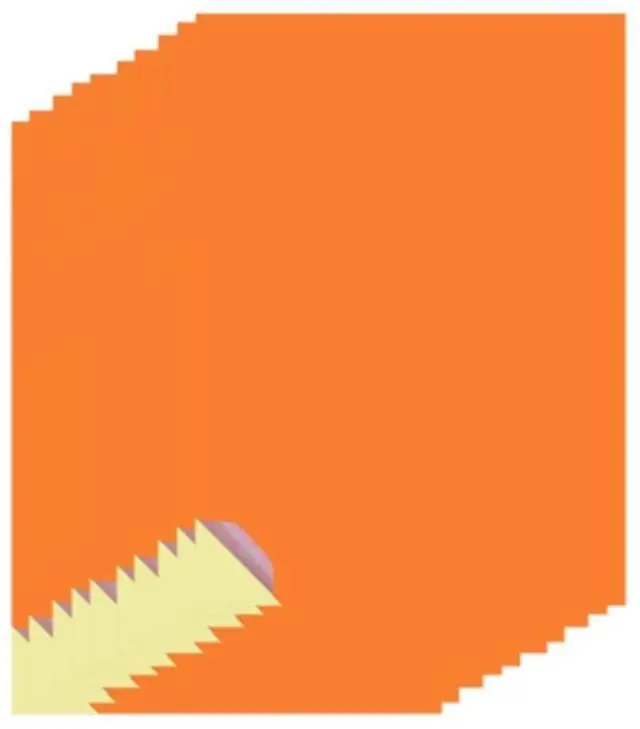 Main image of A4 Fluorescent Orange Sticker Paper