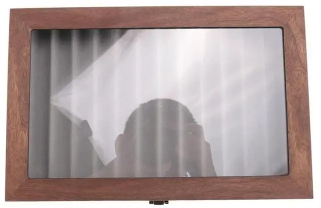 Main image of Walnut Pen Storage Holder Box Display