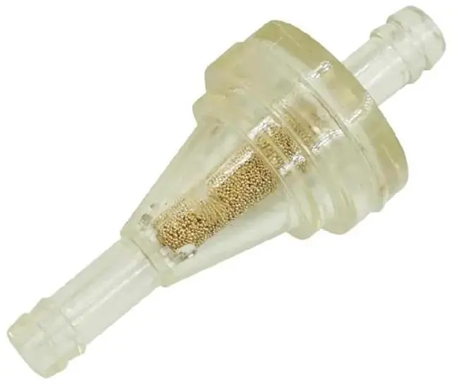 Main image of Motorcycle Fuel Filter White Compact Easy
