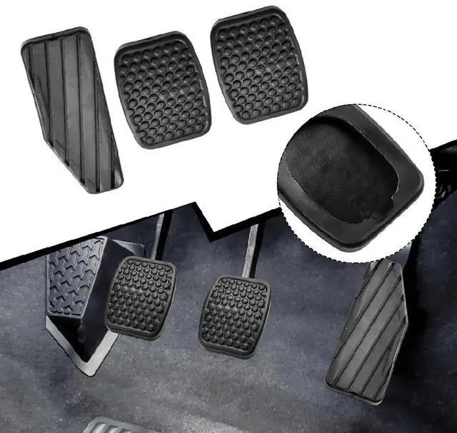 Main image of Brake Clutch Gas Pedal Cover 3Pcs