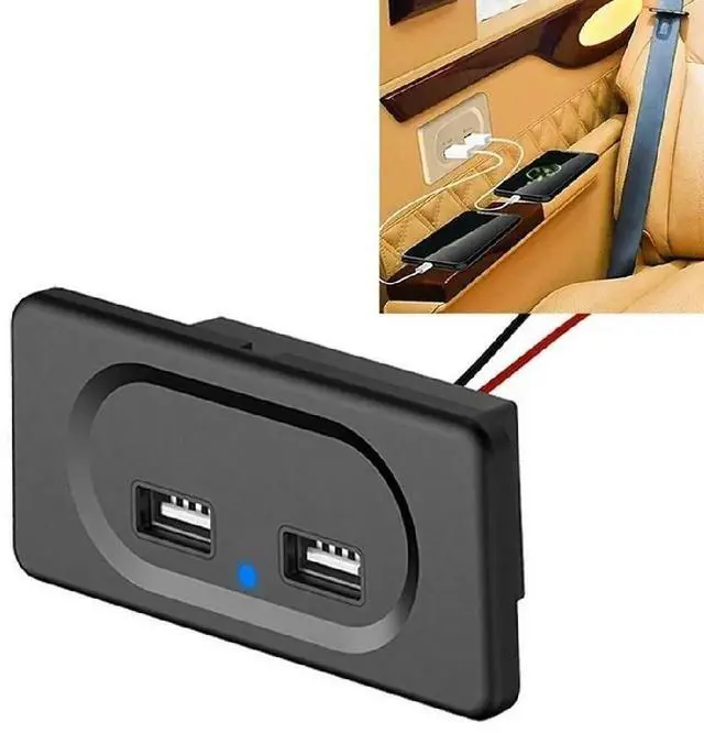 Main image of Dual USB Charger Port 12V/24V 3.1A