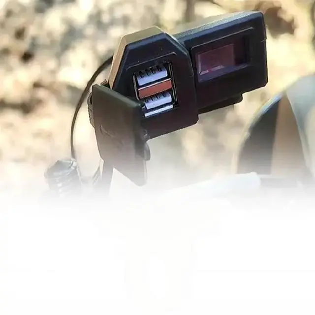 Main image of Dual USB Charger Waterproof Voltmeter