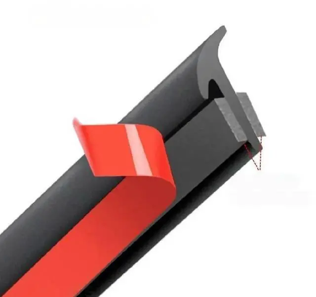 Main image of EPDM Rubber Seal Strip 2M Black