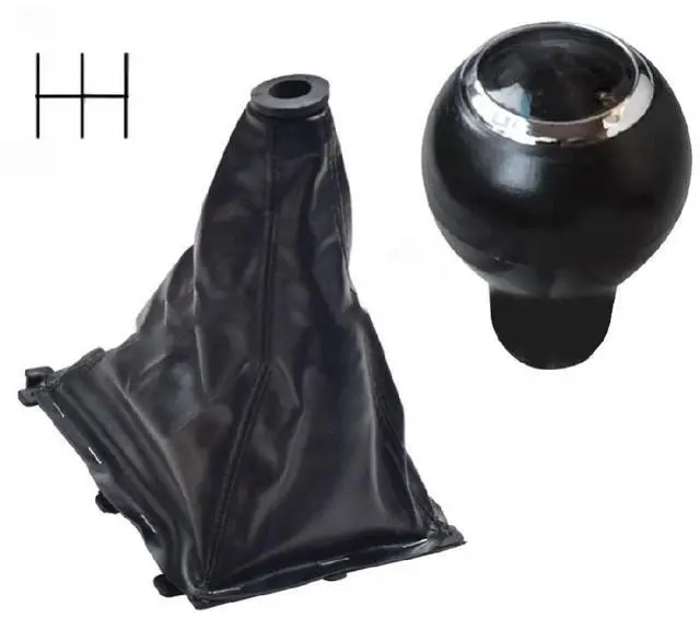 Main image of Gear Knob Cover Leather+Plastic
