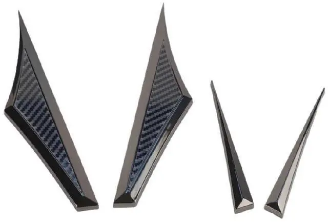 Main image of 3D Wing Emblem Decal Stainless