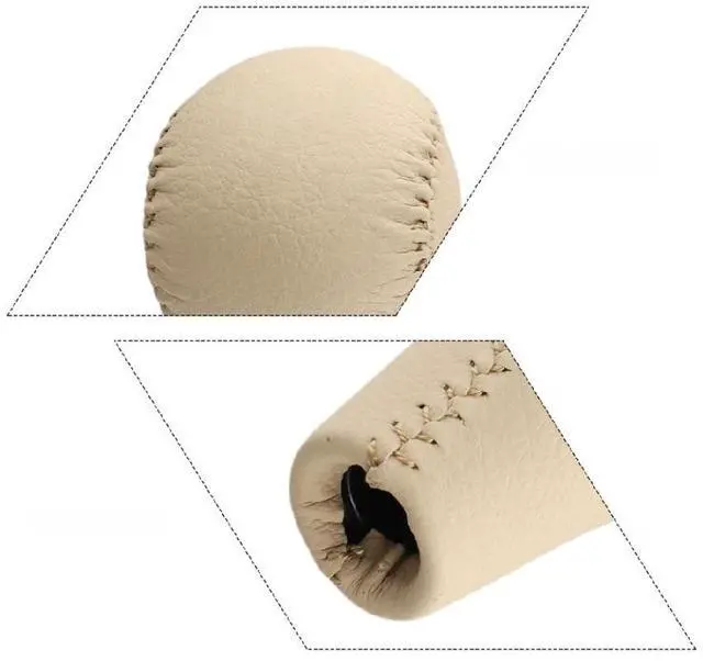 Main image of Leather Gear Shift Knob Beige 32865-EB30B