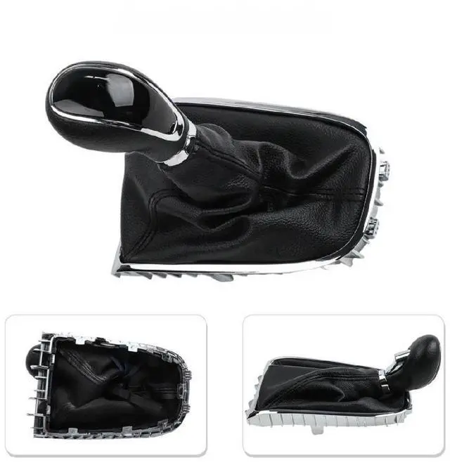Main image of Shift Knob Black ABS+PU Leather