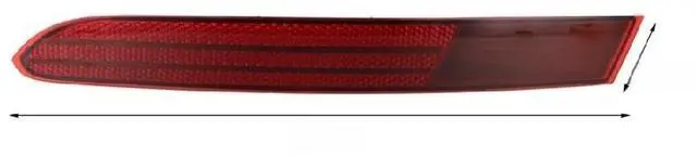 Main image of Left Side Reflector 7P6945701K Touareg