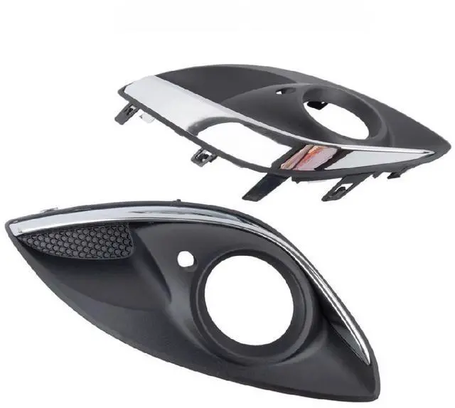 Main image of Fog Lamp Frame Black Bumper Grill