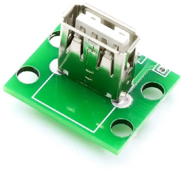 Main image of FOR Vertical USB female with PCB board USB2.0 female has been welded data cable to USB female A