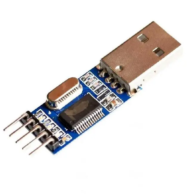 Main image of FOR USB to TTL USB-TTL For STC microcontroller programmer PL2303 in nine upgrades plate with a transparent cover