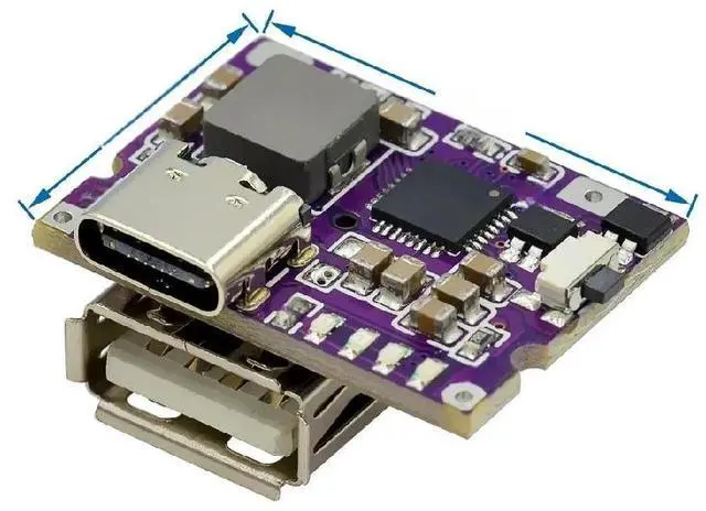 Main image of FOR Mini type-C charger motherboard 3A and dis integrated module rechargeable mobile phone 5V to 4.2V