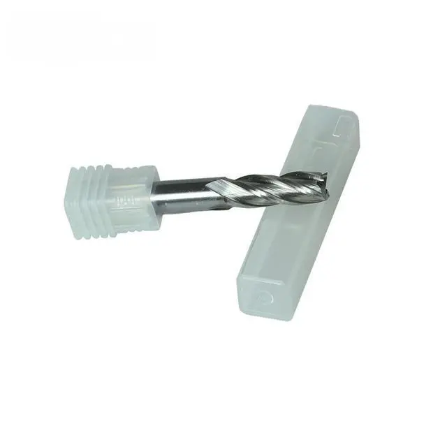 Alt view image 2 of 2 - 4-Flute Custom Shank CNC Straight Milling End Mill