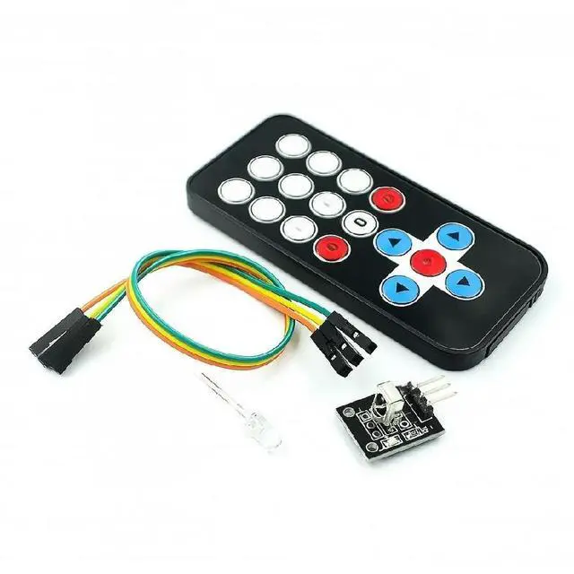 Main image of FOR 1 lot Infrared IR Wireless Remote Control Module Kits DIY Kit HX1838 For Pi