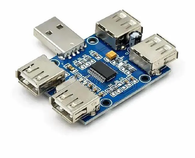 Main image of FOR USBHUB USB2.0 HUB 4 port controller USB extension module GL850G chip