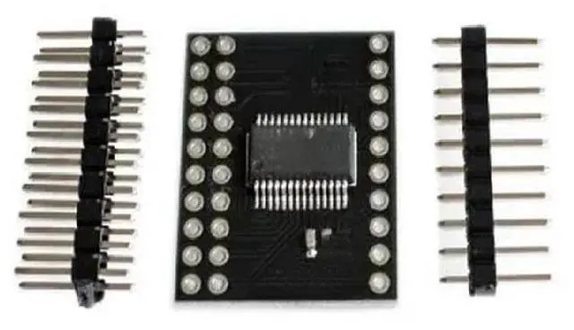 Main image of FOR MCP23017 I2C Interface 16bit I/O Extension Module Pin Board IIC to GIPO Converter 25mA1 Drive Power Supply for and C51