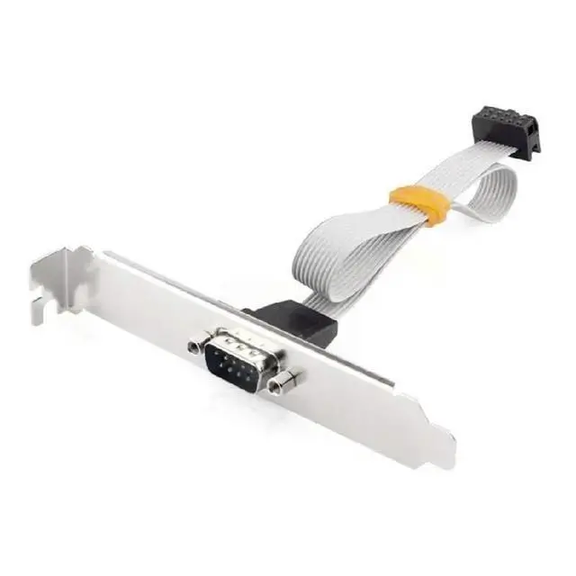 Alt view image 2 of 2 - Host Case Chassis RS232 DB9 COM Port Bracket Extender