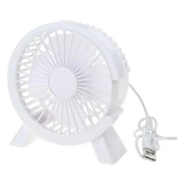 Alt view image 2 of 2 - Portable USB Fan 4 Blades No Battery Desktop Fan
