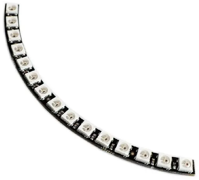 Main image of FOR Ring Wall Clock 60 X Ultra Bright WS2812 5050 RGB LED Lamp Panel with Integrated Drivers