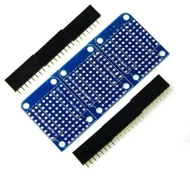 Main image of FOR Triple Shield For D1 Mini Dua Sided Pe Board For Compatible