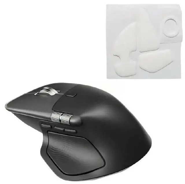 Alt view image 2 of 2 - Skates Stickers Mouse Feet Pad Round Glides for 4 Mouse