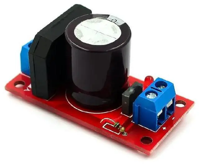 Main image of FOR Rectifier filter power supply board 8A rectifier power amplifier 8A rectifier with red LED indicator AC single power suppl