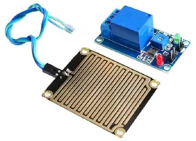 Main image of FOR DC 12V Rain water sensor module + Relay Control Module for robot kit