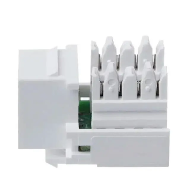 Alt view image 2 of 2 - Wall Plate with RJ45 Coupler Insert CAT5E Module