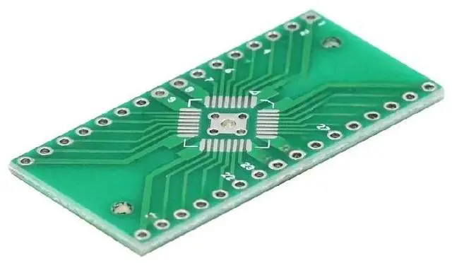 Main image of FOR 10pcs/lot Turn QFP32 DIP32 TQFP LQFP EQFP adapter plate spacing of 0.8 mm pin decoupling filtering