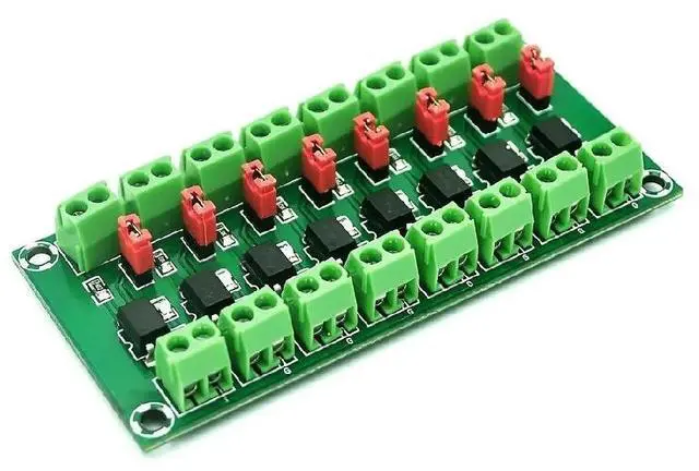 Main image of FOR 2 4 8 Channel PC817 Optocoupler Isolation Board Voltage Converter Adapter Module 3.6-30V Driver Photoelectric Isolated Module