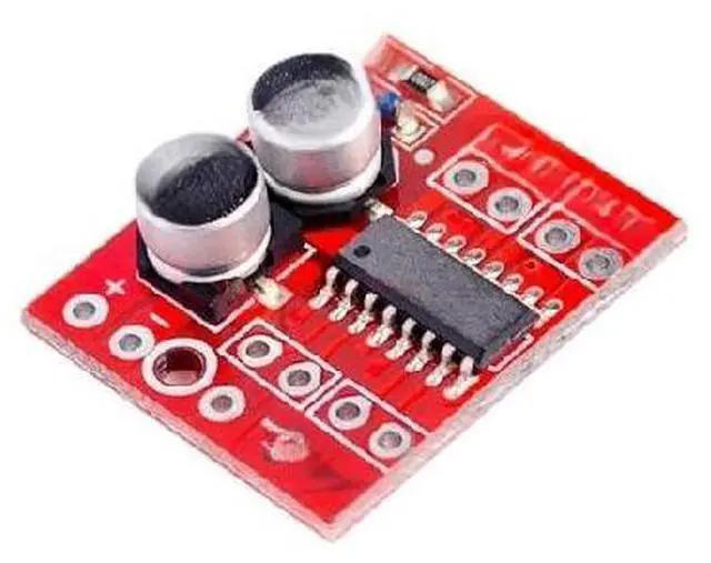Main image of FOR 2 DC motor drive module-reversing PWM-speed dual H bridge stepper Mini-victory L298N