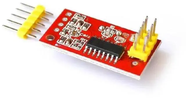 Main image of FOR AD7705 Dual 16 bit ADC Data Acquisition Module Input Gain Programmable SPI Interface TM7705