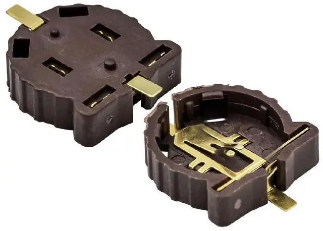Main image of FOR 10pcs CR1220 Button Coin Cell Socket Holder Case Cover With ON-OFF Switch 3V 6V Storage Box