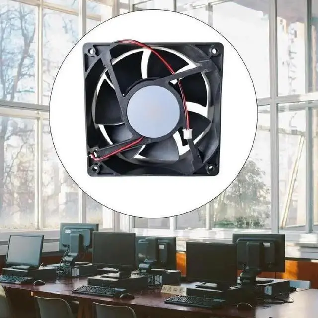 Alt view image 2 of 2 - AFB1224VHE 12CM 24V 2Pin 4000RPM Server Cooler