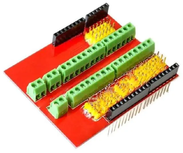 Main image of FOR Screw Shield V1 Terminal Expansion Board Compatible with R3 Interactive Media Module for Enhanced Circuitry Projects