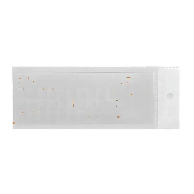 Alt view image 2 of 2 - Arabic Keyboard Stickers Matte PVC Transparent Letters
